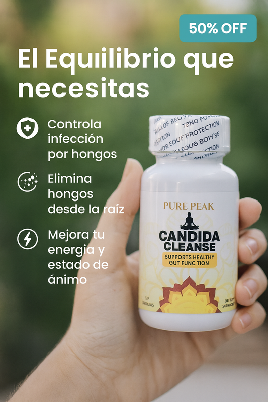 Cápsulas Cándida Cleanse - El equilibrio que necesitas.