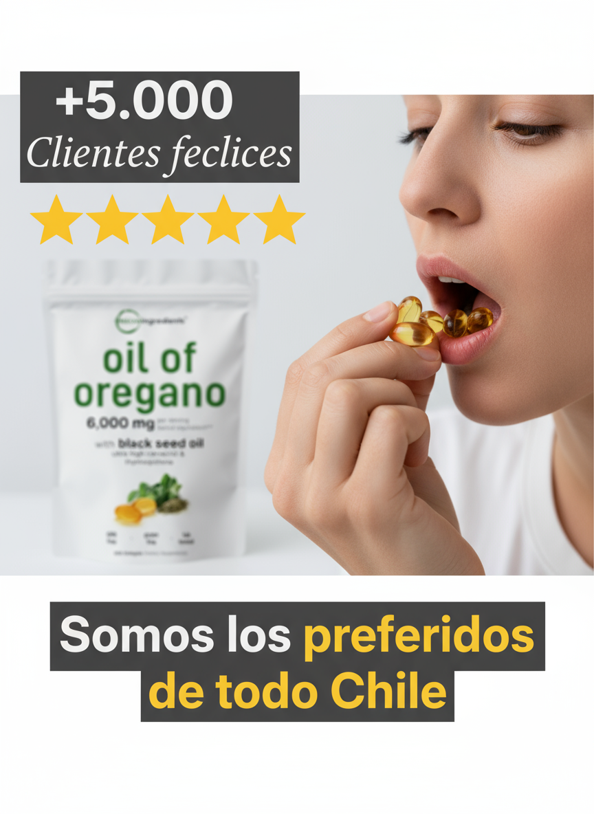 Cápsulas Aceite de Orégano - Mejora tu día a día